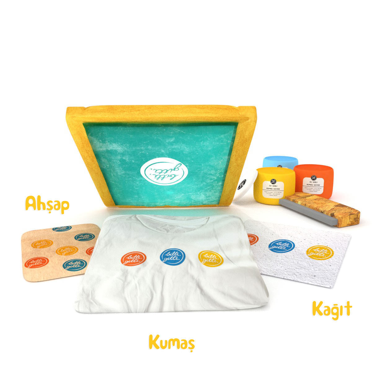 Serigrafi Baskı Tekniği